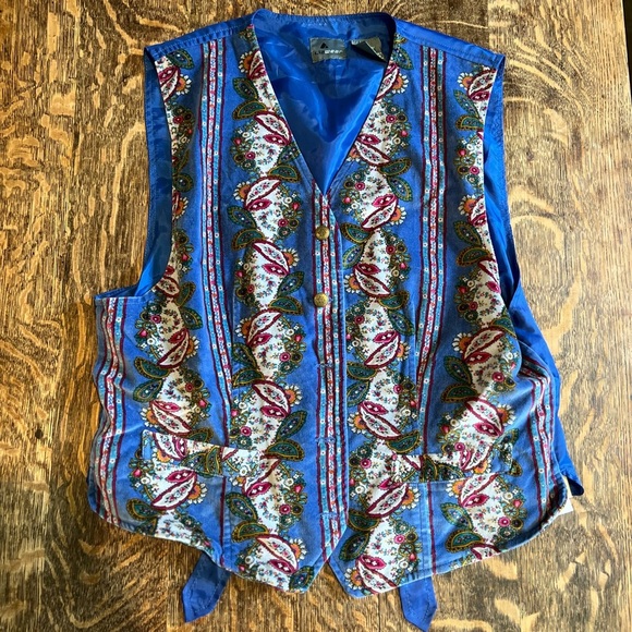 NWT Vintage Liz Claiborne Liz Wear Vest - Picture 1 of 8